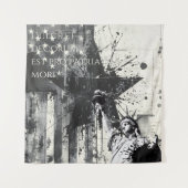 Decorum Est Pro Patria Mori Patriottische Vrijheid Wandkleed (Voorkant)