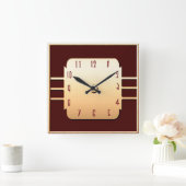 decostijl vierkante klok (Huis)