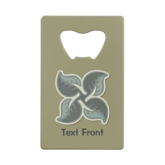 Decotiel 3 creditkaart flessenopener (Voorkant)