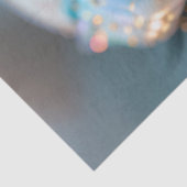 Decouapge Crystal & Jewel Adorned Blauwgroen Slang Tissuepapier (Detail)