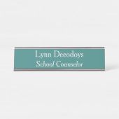 Decounselor Green Bureau Naambordje (Voorkant)