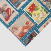 Decoupag Vintage Christmas Postcard Tissuepapier (Detail)