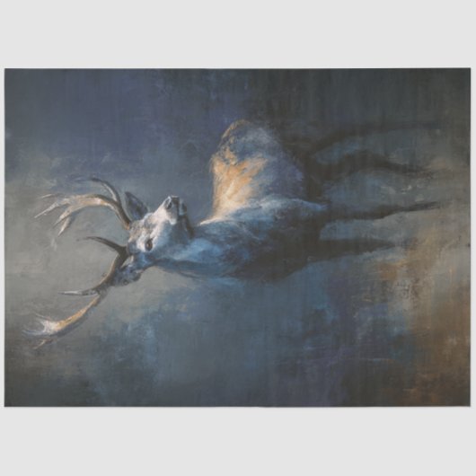 Decoupage 11 Point Deer Whispers of Wild Tissuepapier (Voorkant)