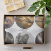 Decoupage 12 Devotionele Onderzetter Set 4" Tissuepapier (Geschenk)