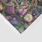 Decoupage 12x16 Canvas Weelderige Paarden Tissuepapier (Detail)