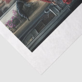 Decoupage 12x16 Whimsical Witches Festive Mystical Tissuepapier (Detail)