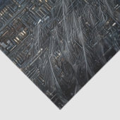 Decoupage 250ste Cyber Eagle Kunstwerk Tissuepapier (Detail)