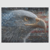Decoupage 250ste Cyber Eagle Kunstwerk Tissuepapier (Voorkant)