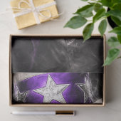 Decoupage 250ste Patriottische Oom Sam Paarse Kuns Tissuepapier (Geschenk)