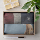 Decoupage 250th American Eagle Fusion Kunst Tissuepapier (Geschenk)