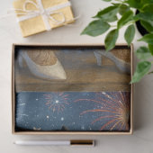 Decoupage 250th Birthday Highland Calf 4th July Tissuepapier (Geschenk)