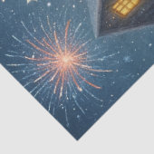 Decoupage 250th Birthday Highland Calf 4th July Tissuepapier (Detail)