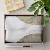 Decoupage 2-12" Cirkel & 8" Whimsisch Ezel Trio Tissuepapier (Geschenk)