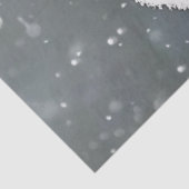 Decoupage 2 Polar Beer Cubs spelen in de sneeuw Tissuepapier (Detail)