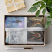 Decoupage 32 Designs 3x5 Inches Collage Scrapbook Tissuepapier (Geschenk)