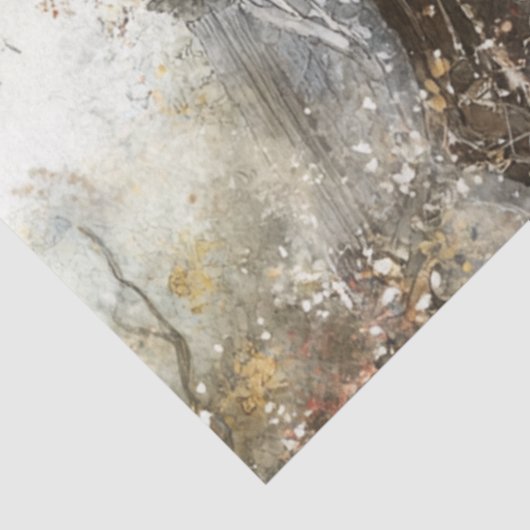 Decoupage 3 Kinderen Kimonos & Parasol Tissuepapier (Detail)