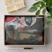 Decoupage 3 Kippen Gangsters Tissuepapier (Geschenk)