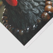 Decoupage 3 Kippen Gangsters Tissuepapier (Detail)