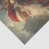 Decoupage 4 Design Santa Highland Koe Angel Horse Tissuepapier (Detail)