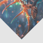 Decoupage 4 Scrapbooking Kerst Rendier Ontwerp Tissuepapier (Detail)