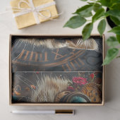 Decoupage A3 Scrapbook Paper Steampunk Cats  Tissuepapier (Geschenk)