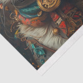 Decoupage A3 Scrapbook Paper Steampunk Cats  Tissuepapier (Detail)