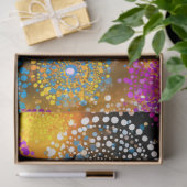 Decoupage Aboriginal Australische Stippenkunst Kan Tissuepapier (Geschenk)