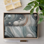 Decoupage Abstract Clownvis Oceaan Draaiend Ontwer Tissuepapier (Geschenk)