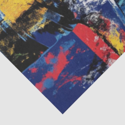 Decoupage Abstract Deco Vrouw Kunstwerk Tissuepapier (Detail)