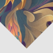 Decoupage Abstract ingewikkeld wervelend palet Tissuepapier (Detail)