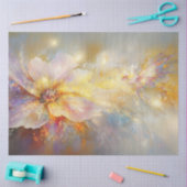 Decoupage Abstract Schilderij Bloem & Sprookje Tissuepapier (Craft)