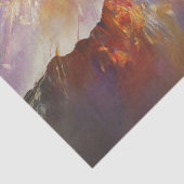 Decoupage Abstract Schilderij Bloem & Sprookje Tissuepapier (Detail)