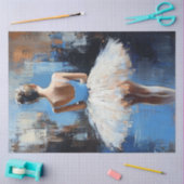 Decoupage Abstracte balletdanser Tissuepapier (Craft)