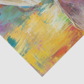 Decoupage Abstracte Cowgirl Bold Kleuren Tissuepapier (Detail)