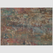 Decoupage Abstracte Faux Finish Aardetinten Tissuepapier (Voorkant)