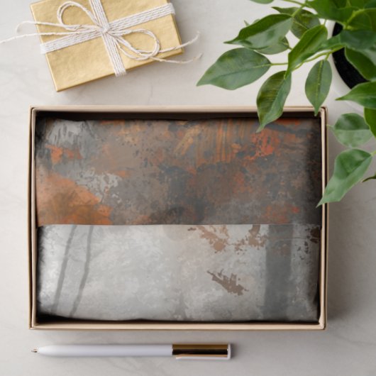 Decoupage Abstracte Fox Schilderij Herfst Bos Tissuepapier (Geschenk)