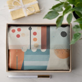 Decoupage Abstracte geometrische vormen Levendige  Tissuepapier (Geschenk)