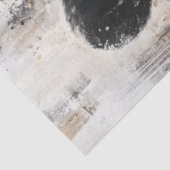 Decoupage Abstracte Kunst Beer Schilderen Textured Tissuepapier (Detail)