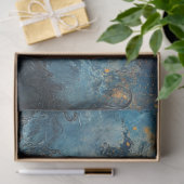 Decoupage Abstracte nachtelijke hemel halve maan Tissuepapier (Geschenk)