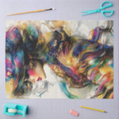 Decoupage Abstracte Patronen Vrouw Pet Tissuepapier (Craft)