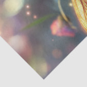 Decoupage Achtergrond Dragon Fly Paarse tinten Tissuepapier (Detail)