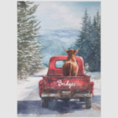 Decoupage All Cows Come Home-Homebound Highland Tissuepapier (Voorkant)