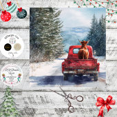 Decoupage All Cows Come Home-Homebound Highland Tissuepapier