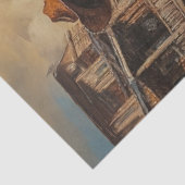 Decoupage American Indian & Horse Westerne Stad Tissuepapier (Detail)