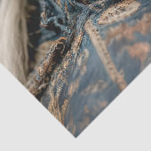 Decoupage American Indian Warrior Chief Tissuepapier (Detail)