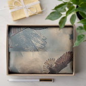 Decoupage American Locomotive With Flag & Eagle Tissuepapier (Geschenk)