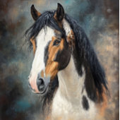 Decoupage Amerikaanse Indiaanse paard schilderij Tissuepapier