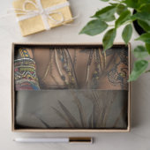 Decoupage Amerikaanse Indiase Aponi betekent vlind Tissuepapier (Geschenk)