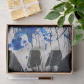 Decoupage Amerikaanse Indiase Maiden Blue Feather  Tissuepapier (Geschenk)