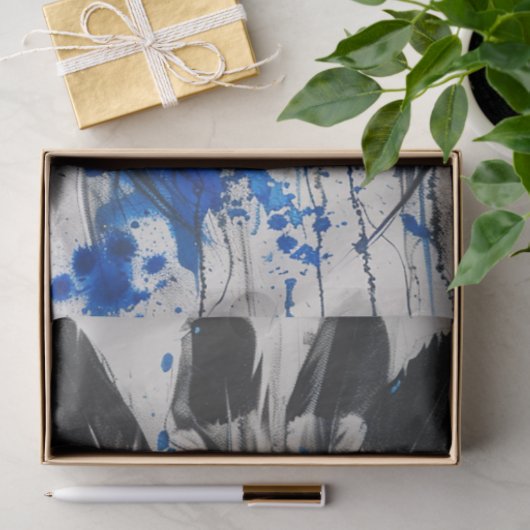 Decoupage Amerikaanse Indiase Maiden Blue Feather  Tissuepapier (Geschenk)